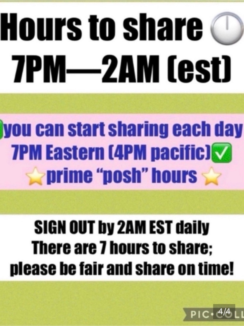 😃CLOSED😃 “Just In” share group May 18 — 24 flexible share 5 out of 7 days - Picture 3 of 5